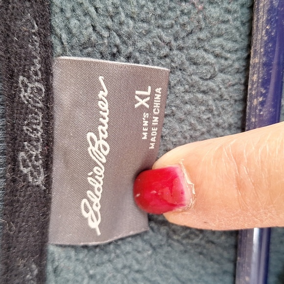 Unisex Eddie Bauer Sweatshirt long sleeve dark green size extra large - Picture 3 of 8